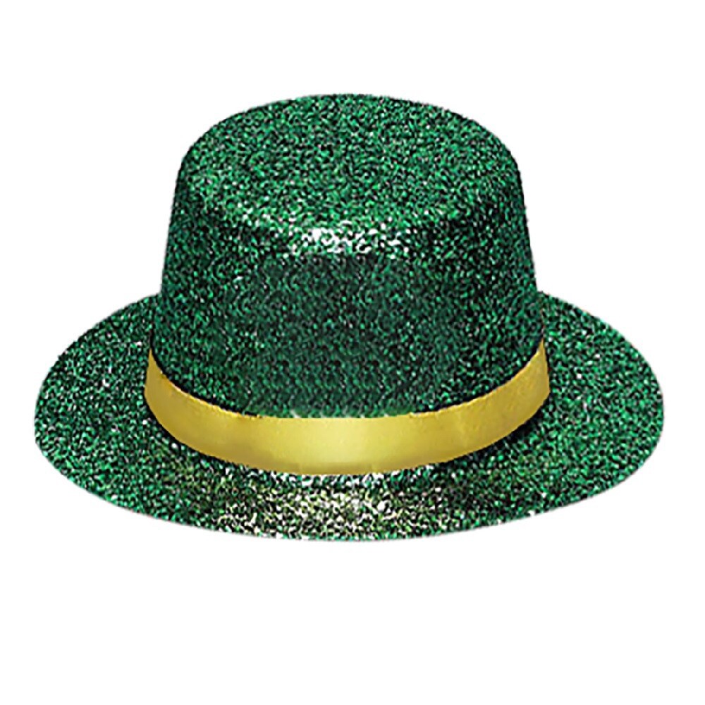 slide 1 of 1, Amscan I'M A Wee Bit Irish Hat - Green/Gold, 1 ct