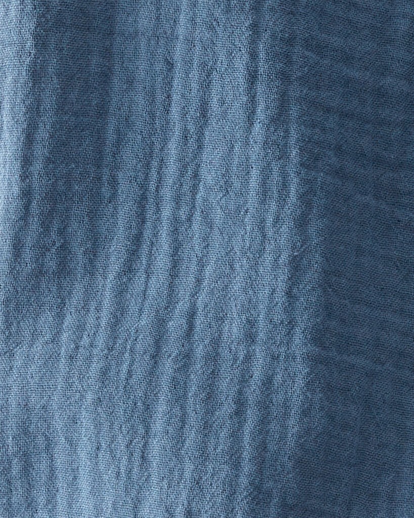 slide 3 of 4, Littleplanet Baby Organic Cotton Gauze Jumpsuit Deep Teal 12M, 1 ct