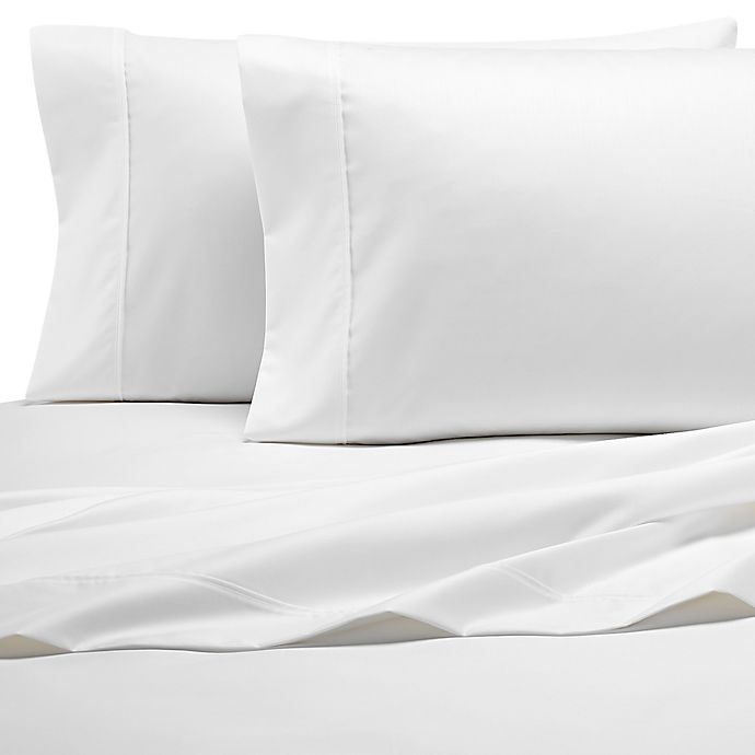 slide 1 of 1, Heartland Homegrown 500-Thread-Count Cotton Wrinkle-Resistant Twin Sheet Set - White, 1 ct