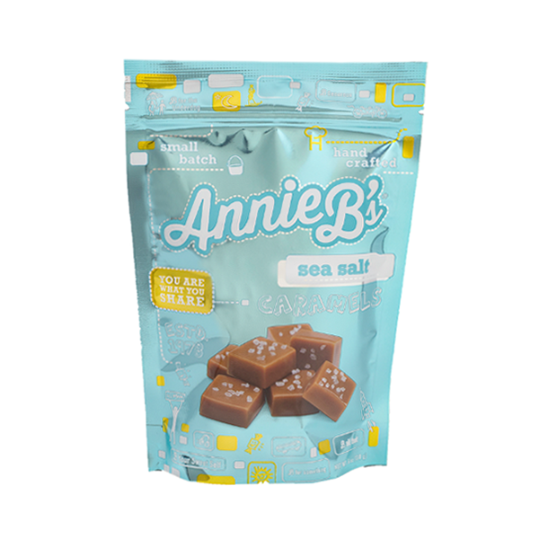 slide 1 of 1, Annie B's Sea Salt Caramels, 6 oz