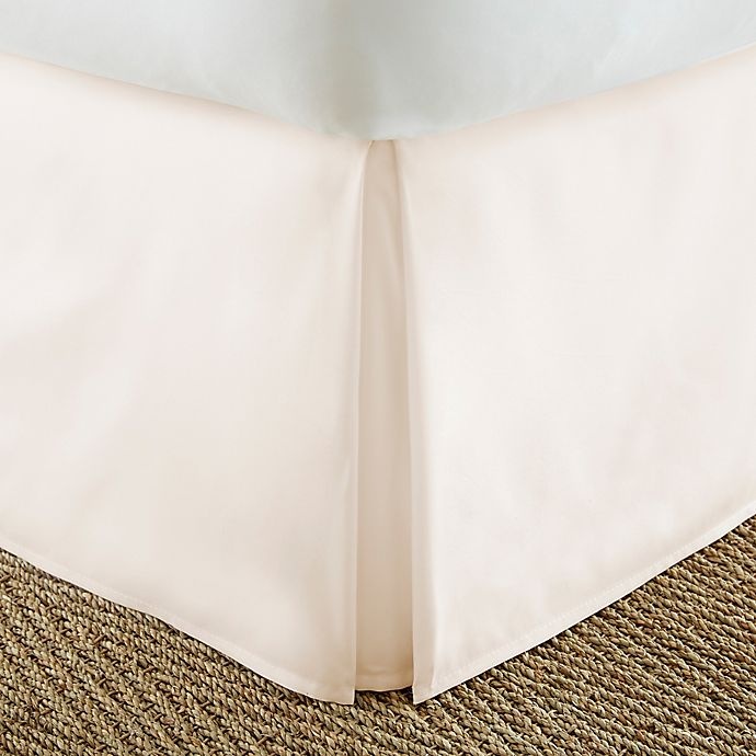 slide 1 of 1, Home Collection Pleated Twin Bed Skirt - Ivory, 1 ct