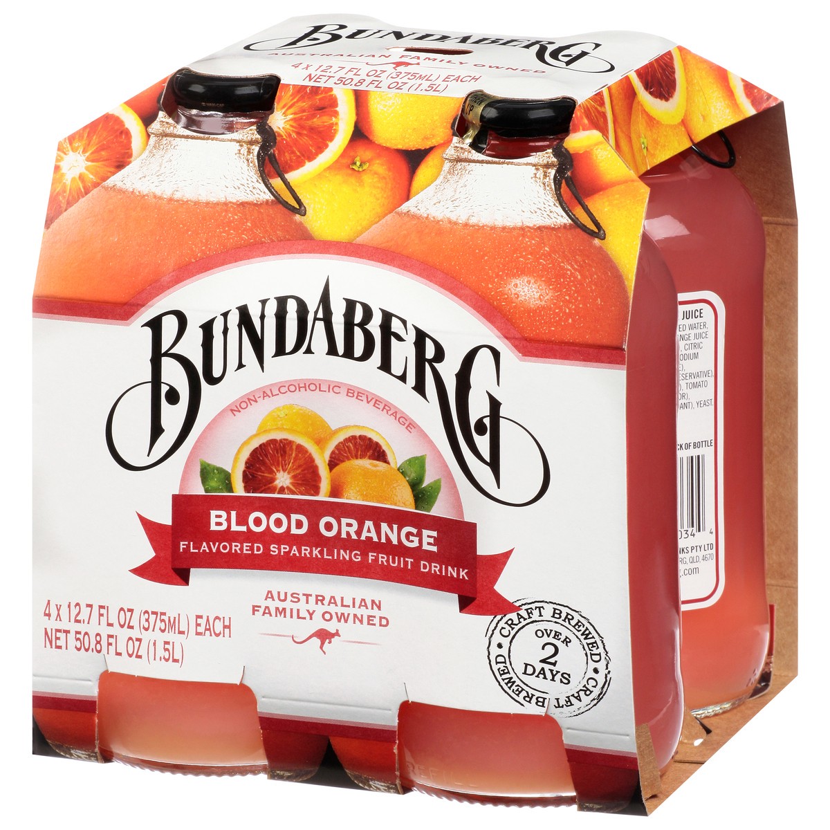 slide 5 of 14, Bundaberg Blood Orange, 4 ct; 12.7 oz