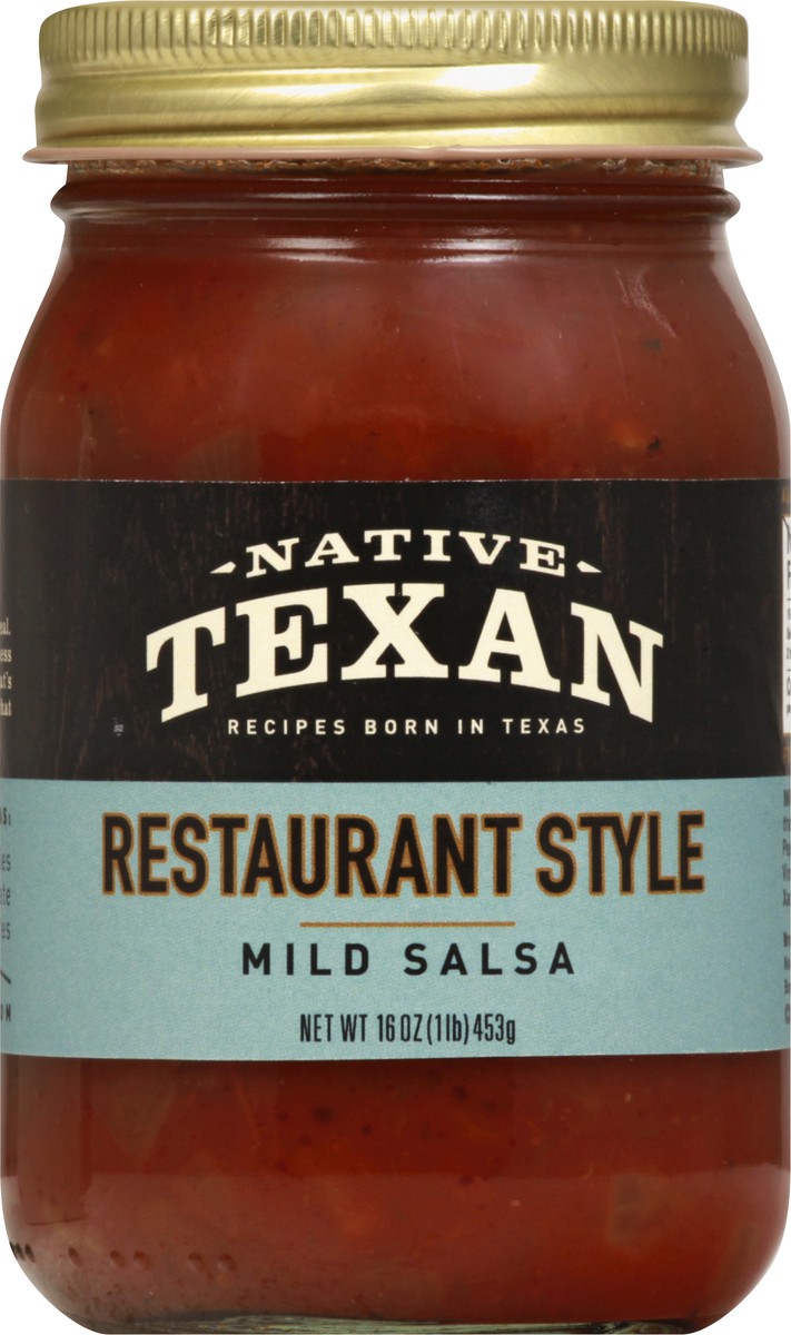 slide 9 of 12, Native Texan Mild Restaurant Style Salsa 16 oz, 16 oz