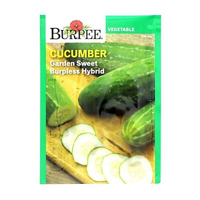 slide 1 of 1, Burpee Cucumber, Garden Sweet Burpless Hybrid Vegetable Seeds, 1 ct