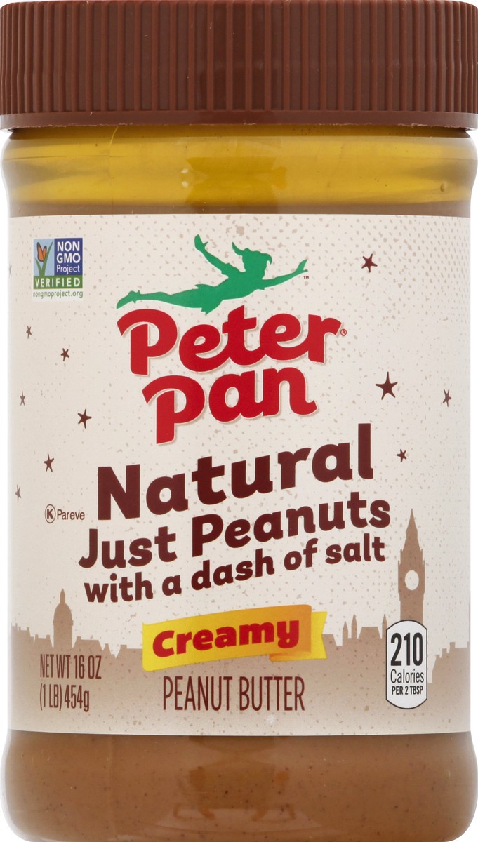 slide 6 of 9, Peter Pan Natural Stir-In Creamy Peanut Butter, 16 oz., 16 oz