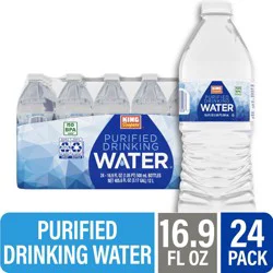 King Soopers Drinking Water - 24 ct; 16.9 fl oz