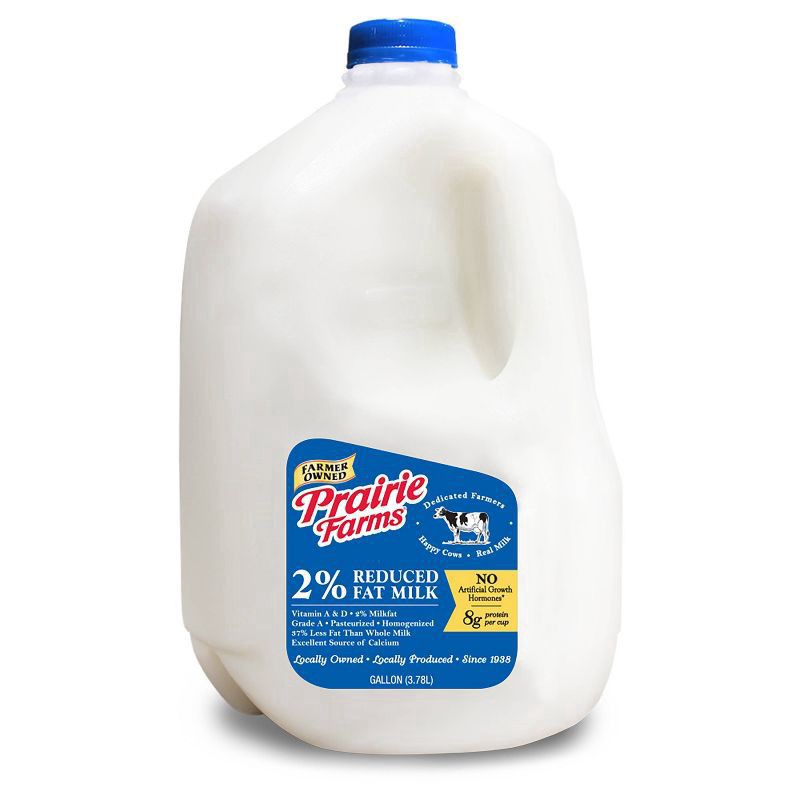 slide 1 of 4, Prairie Farms 2% Reduced Fat Milk, 1 gal