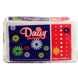 slide 1 of 1, Daisy Paper Napkins, 150 ct
