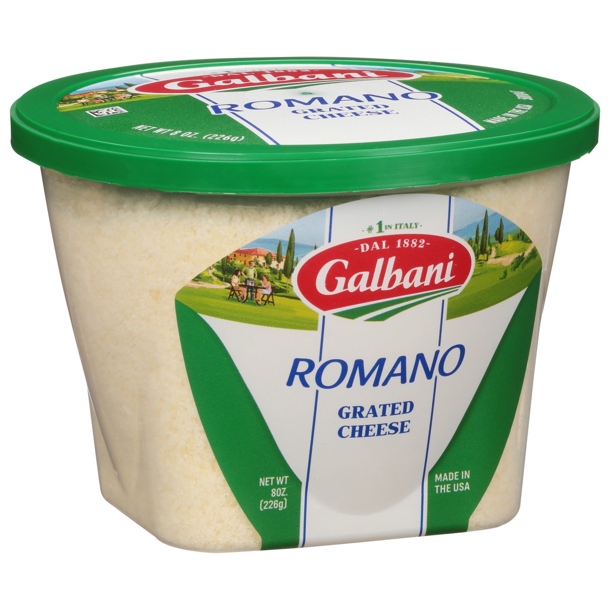 slide 2 of 14, Galbani Romano Grated Cheese 8 oz, 8 oz