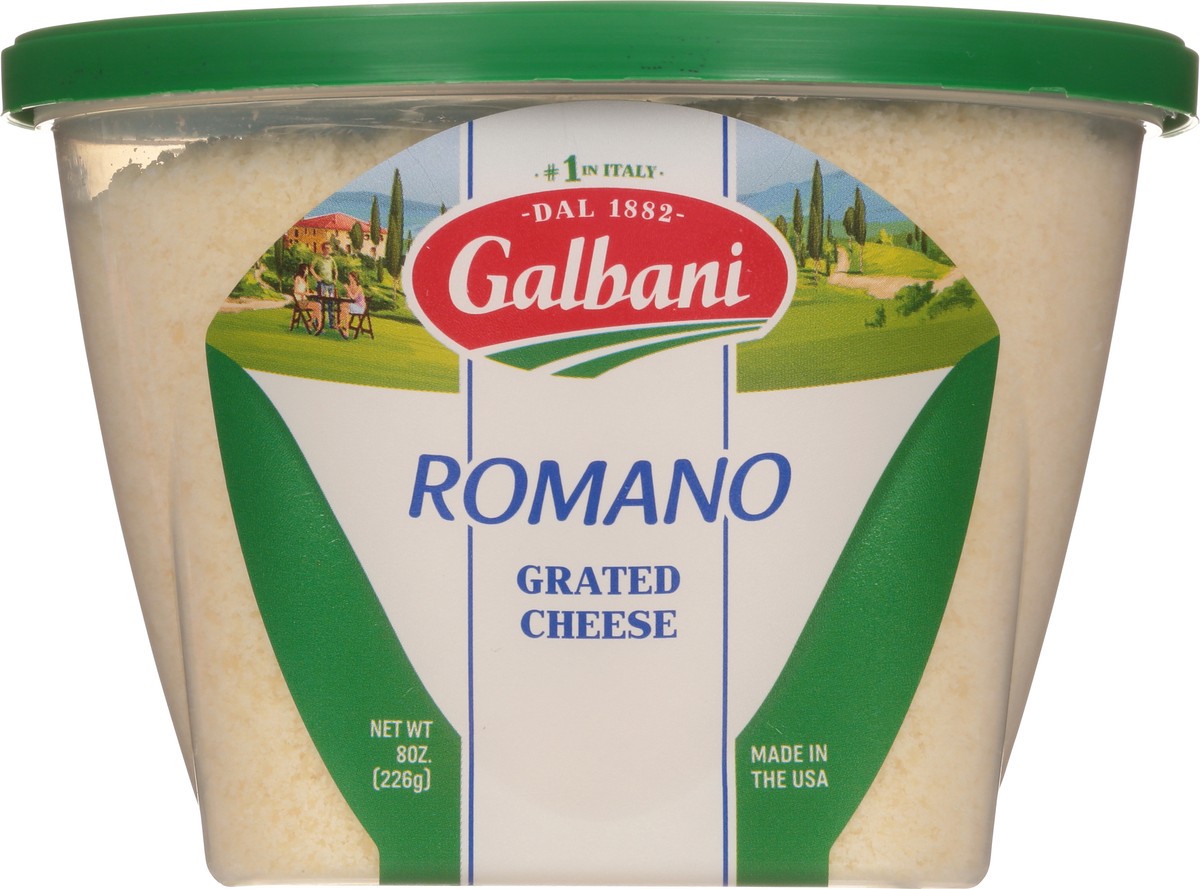 slide 12 of 14, Galbani Romano Grated Cheese 8 oz, 8 oz