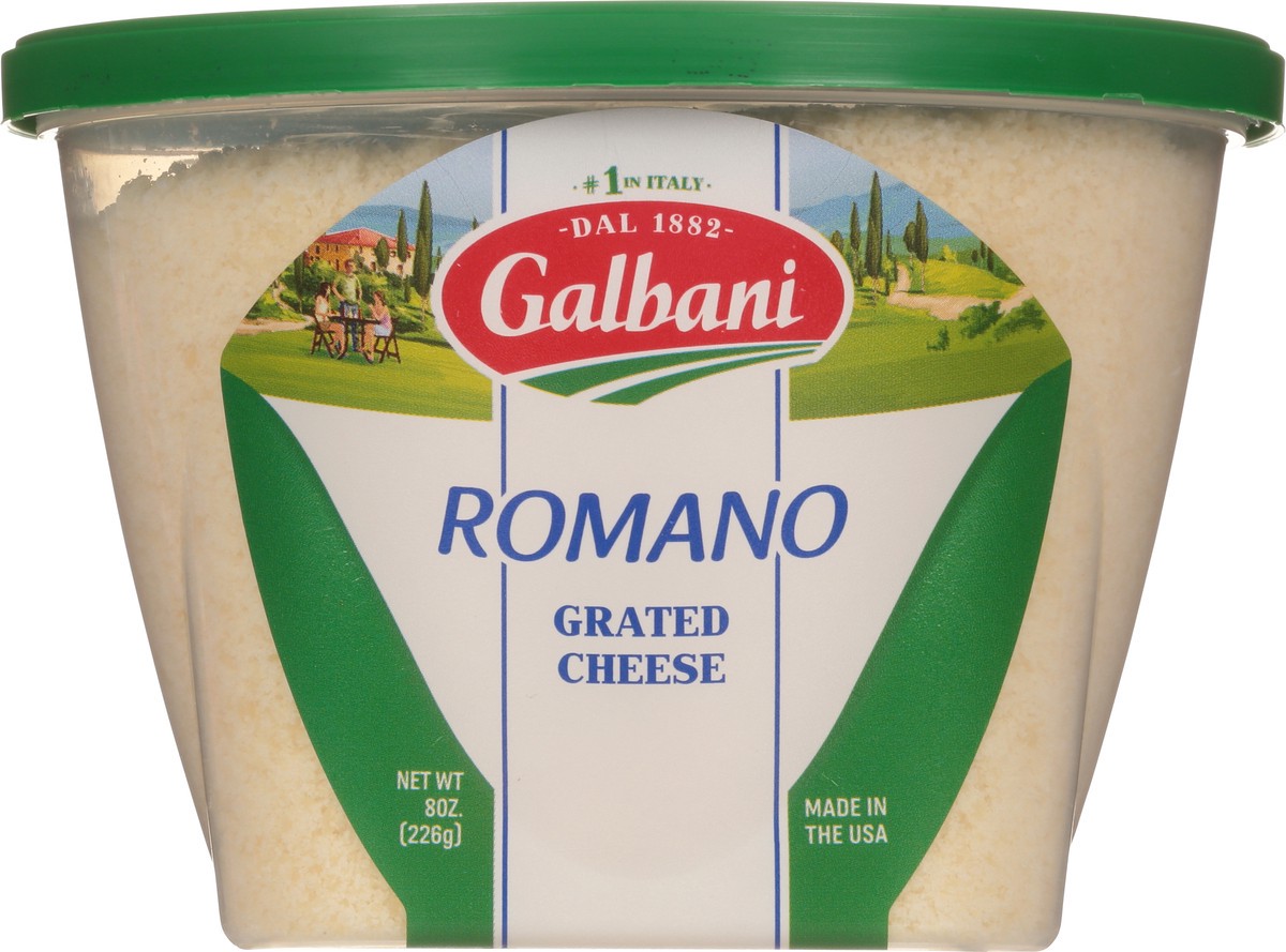 slide 1 of 14, Galbani Romano Grated Cheese 8 oz, 8 oz