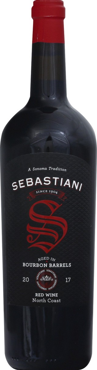 slide 3 of 7, Sebastiani Vineyards and Winery Sebastiani Red Blend Bourbon Barrel Aged, 750 ml