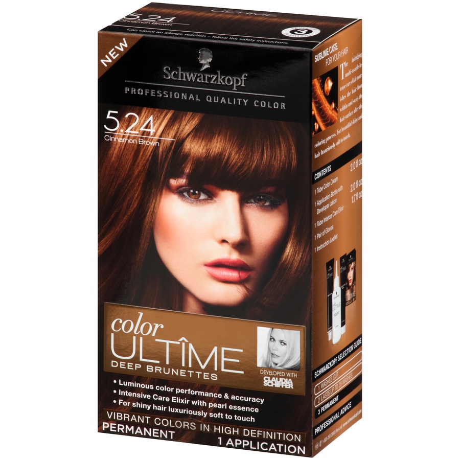 Schwarzkopf Color Ultime Deep 5.24 Cinnamon Brown Hair Color