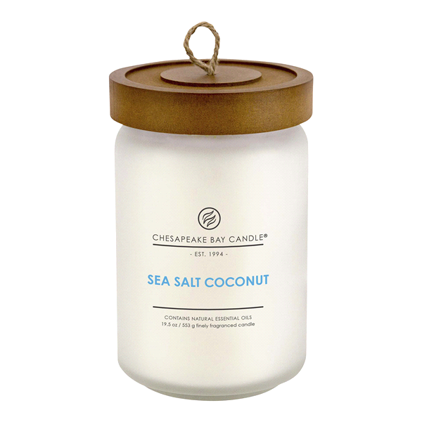 slide 1 of 1, Chesapeake Bay Candle Heritage Sea Salt Coconut Large Jar Candle, 19.5 oz