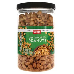 Weis Quality Dry Roasted Peanuts