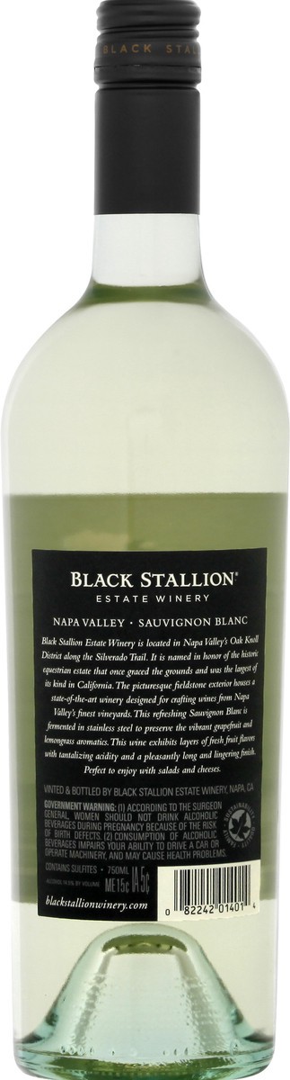 slide 4 of 11, Black Stallion Estate Winery Sauvignon Blanc, 750 ml