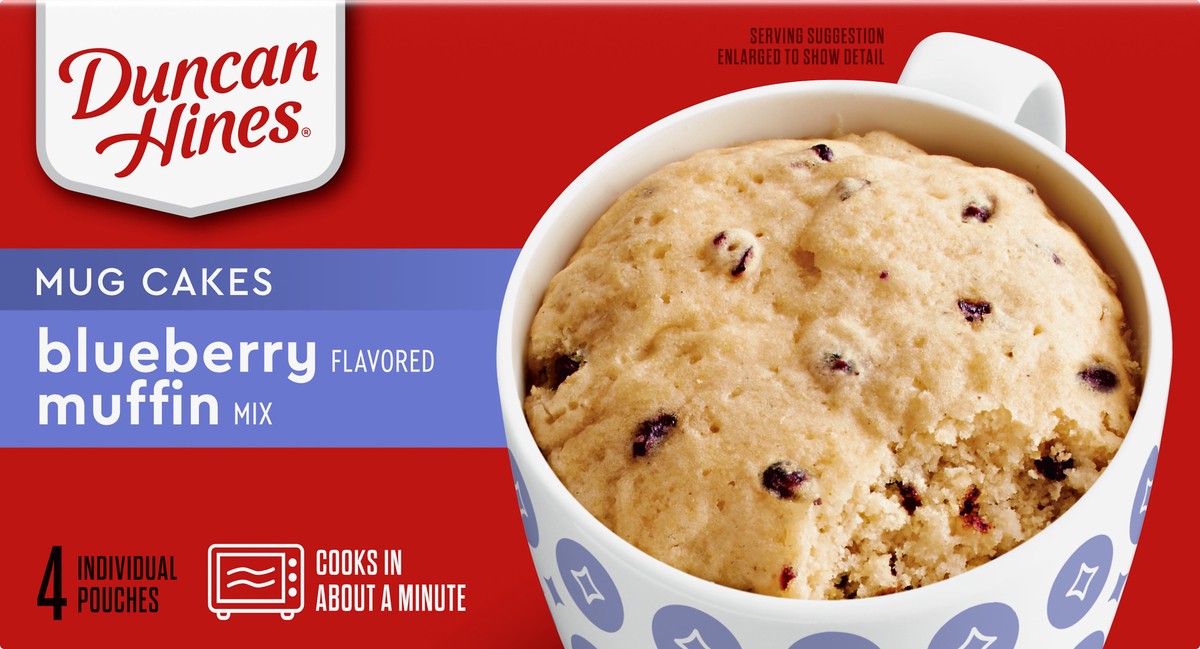 slide 8 of 9, Duncan Hines Blueberry Muffin Mix, 9.17 oz
