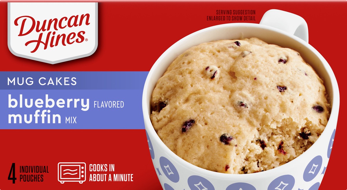 slide 7 of 9, Duncan Hines Blueberry Muffin Mix, 9.17 oz