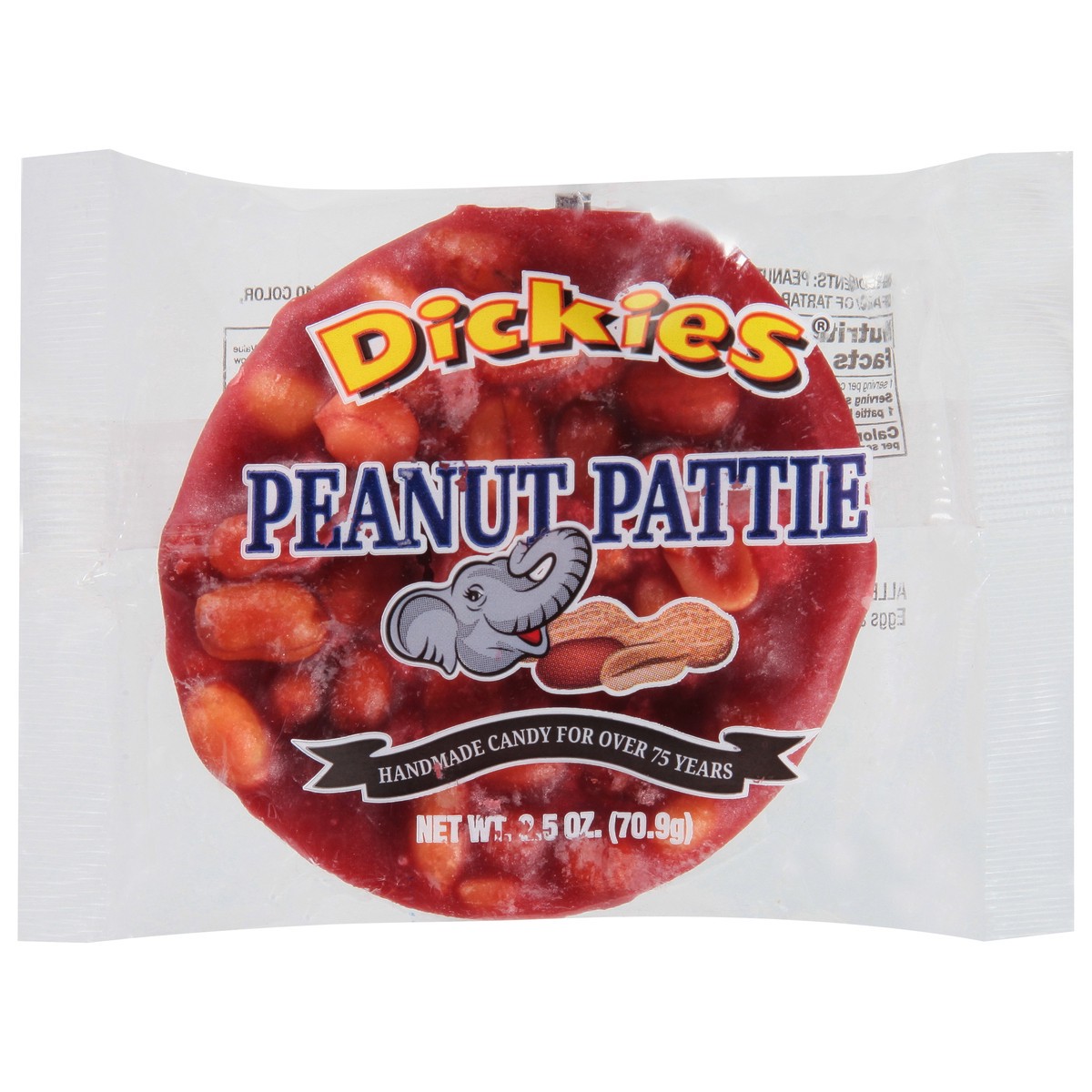 slide 1 of 9, Dickies Peanut Pattie, 2.25 oz