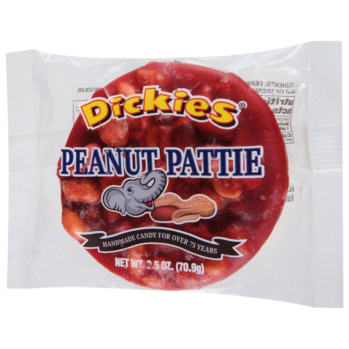 slide 3 of 9, Dickies Peanut Pattie, 2.25 oz