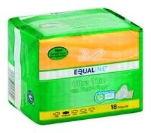 slide 1 of 1, Equaline Ultra Thin Maxi Pads With Wings, 18 ct