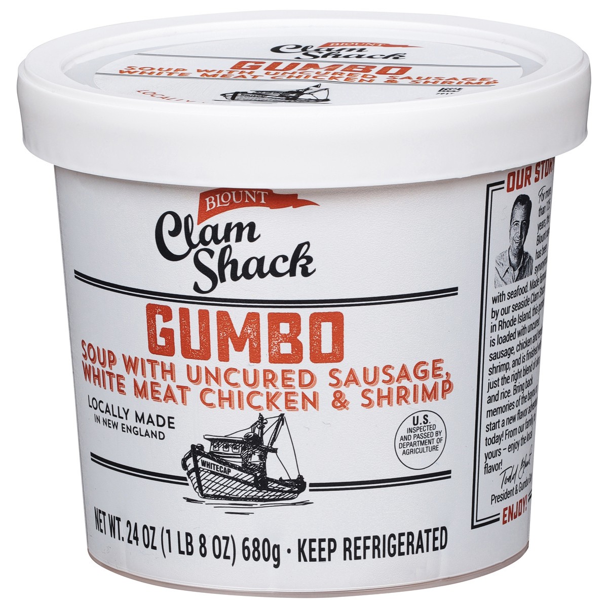 slide 8 of 13, Blount Clam Shack Gumbo 24 oz, 24 oz