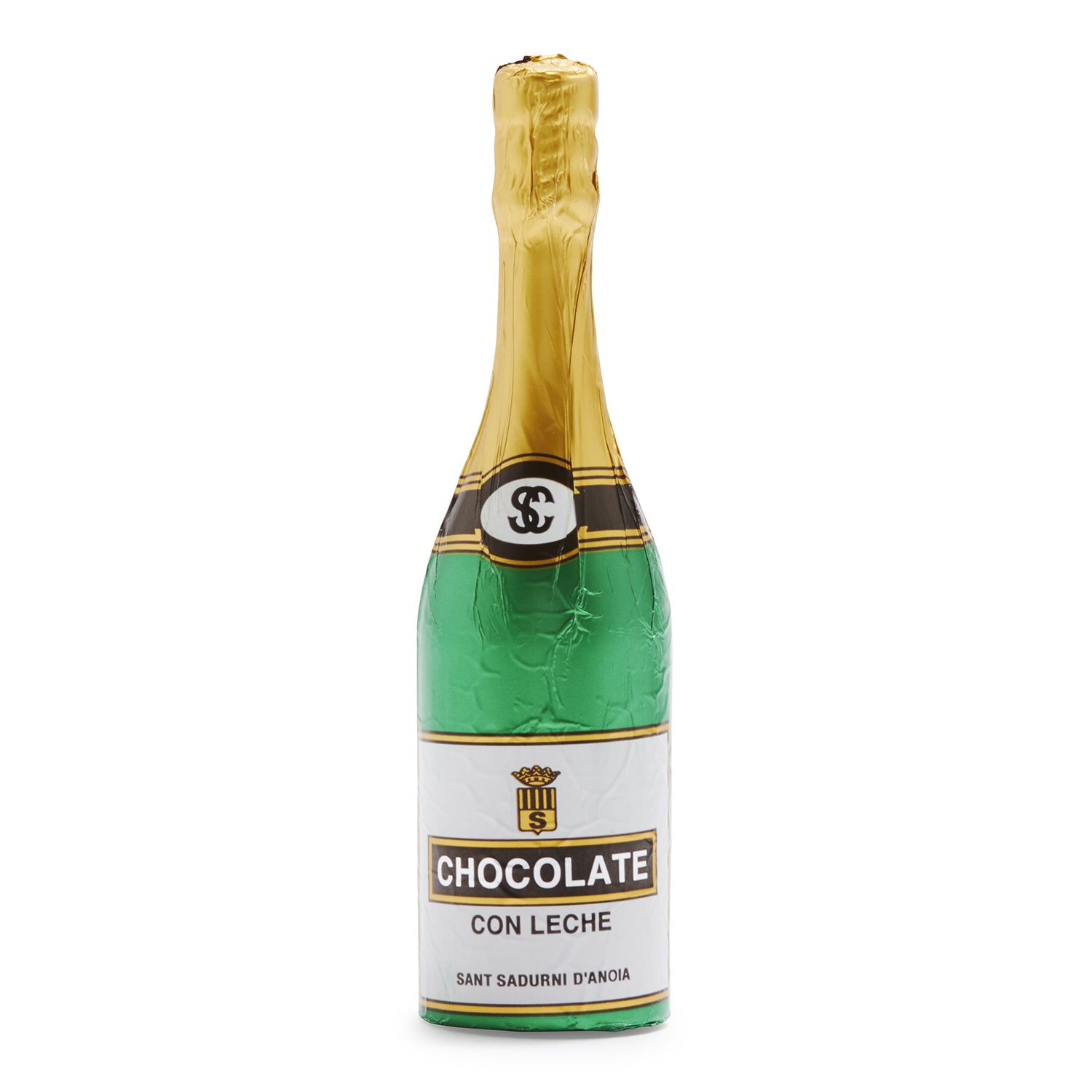 slide 1 of 1, Olo Food Simn Coll Milk Chocolate Champagne Bottle, 1 ct