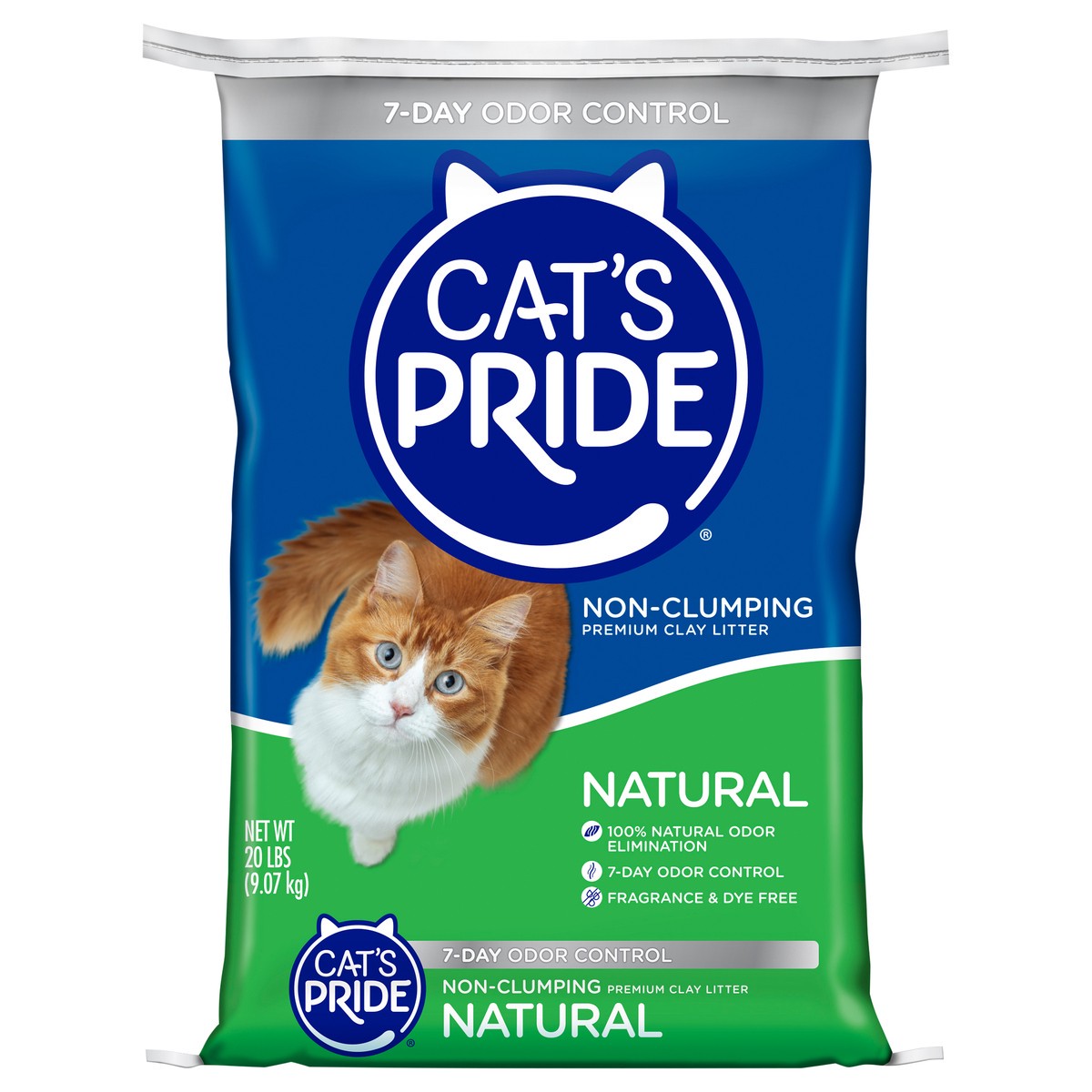 slide 3 of 12, Cat's Pride Premium Natural W/Odor Control Cat Litter 20 Lb Bag, 20 lb