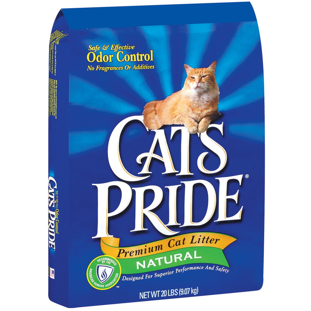 slide 5 of 12, Cat's Pride Premium Natural W/Odor Control Cat Litter 20 Lb Bag, 20 lb