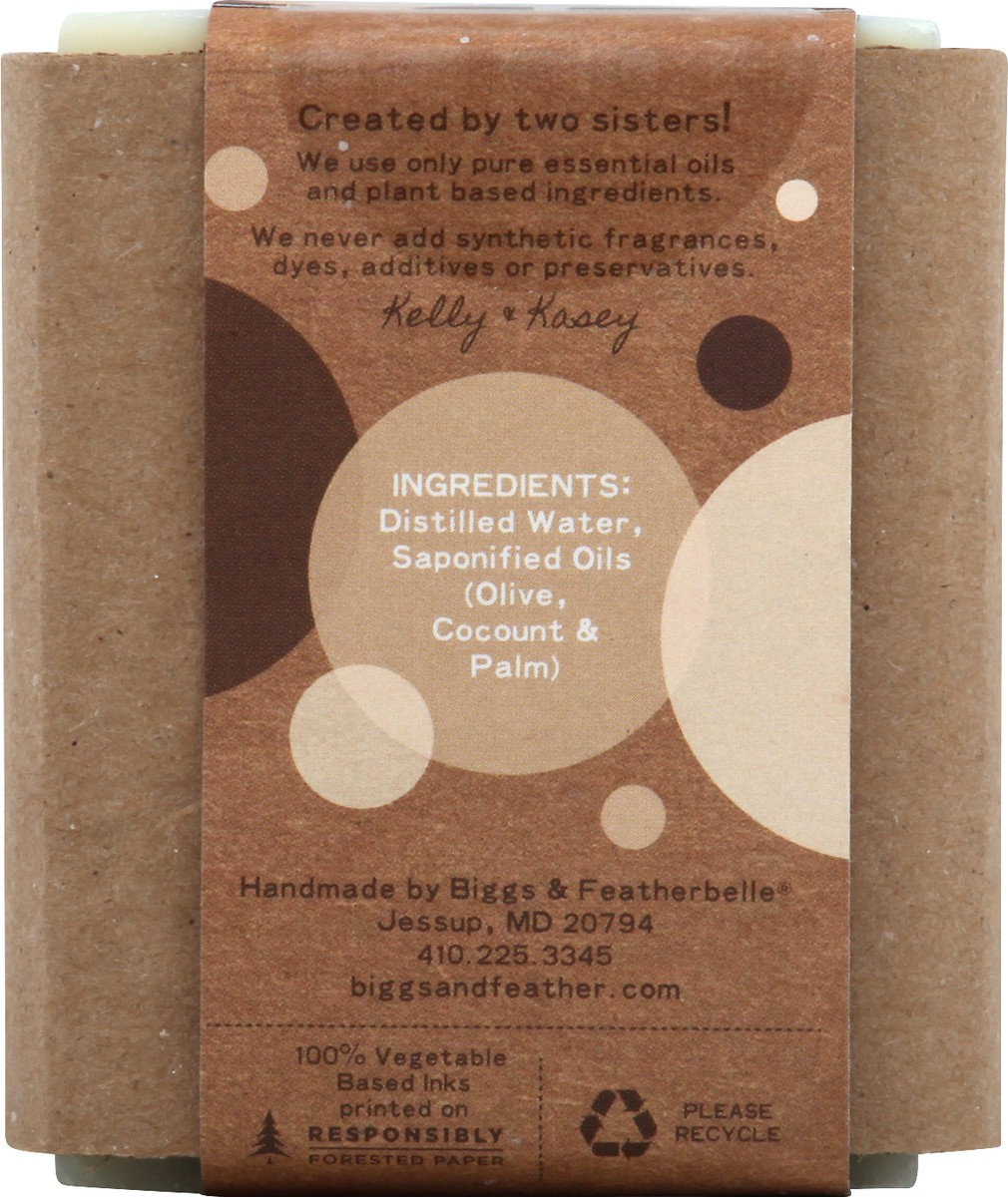 slide 3 of 12, Biggs & Featherbelle Unscented Bar-Tender Olive Oil & Coconut Oil Soap 3.5 oz, 3.5 oz