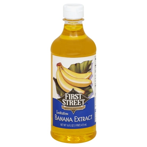 slide 1 of 1, First Street Imitation Banana Extract, 16 oz