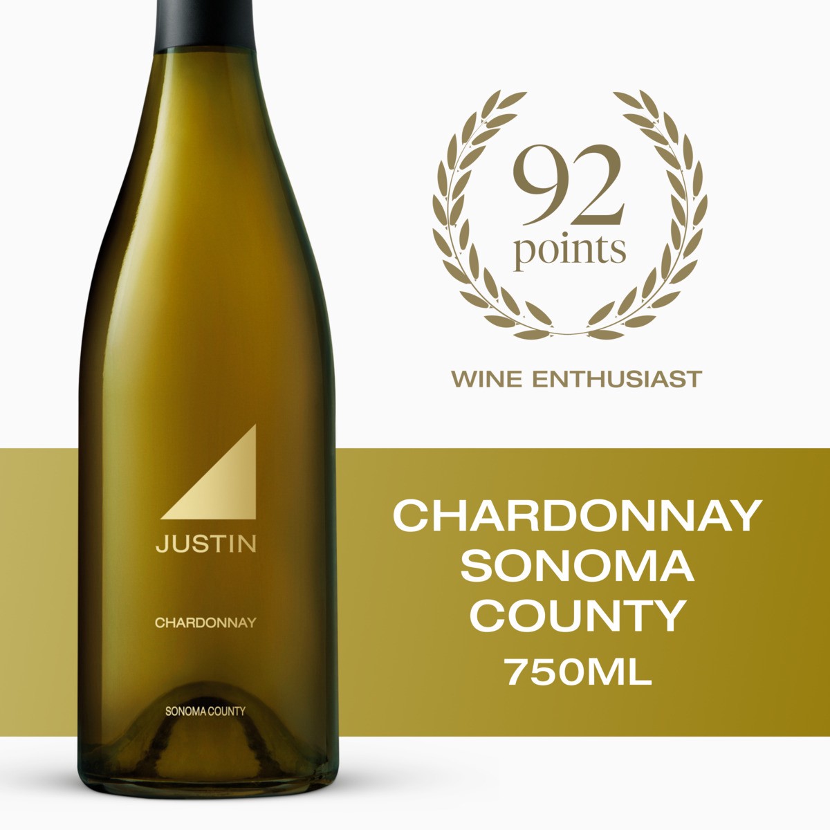 slide 1 of 3, Justin Chardonnay Sonoma County - 750 mL, 750 ml