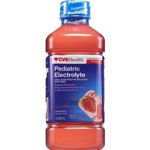 slide 1 of 1, CVS Health Pediatric Electrolyte Liquid Strawberry, 33.8 fl oz