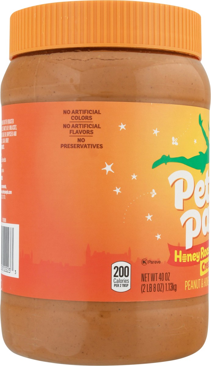 slide 3 of 9, Peter Pan Creamy Honey Roast Peanut Butter Spread, 40 OZ, 40 oz