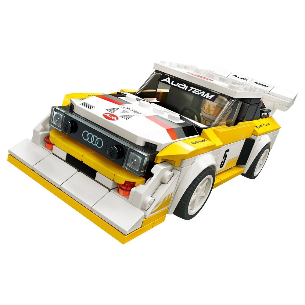 slide 3 of 7, LEGO Speed Champions 1985 Audi Sport Quattro S1 Toy Car Building Kit 76897, 1 ct