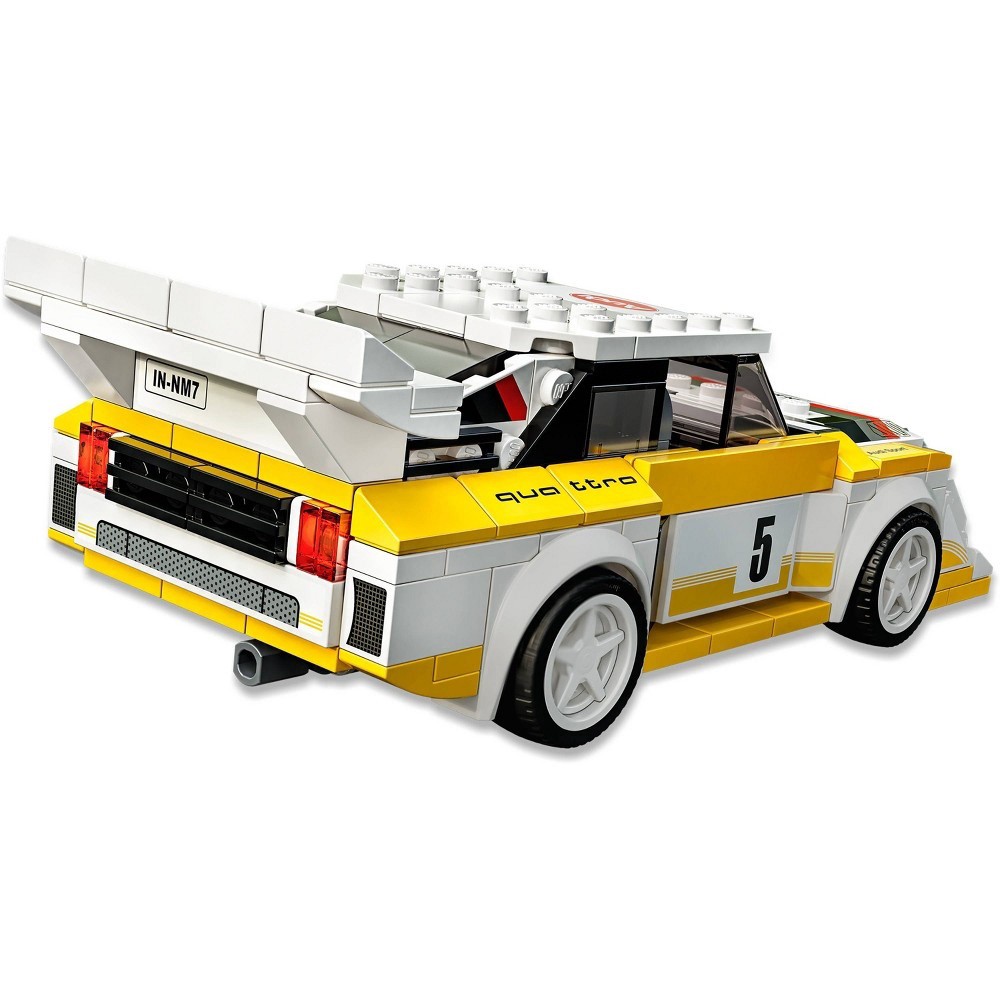 slide 2 of 7, LEGO Speed Champions 1985 Audi Sport Quattro S1 Toy Car Building Kit 76897, 1 ct