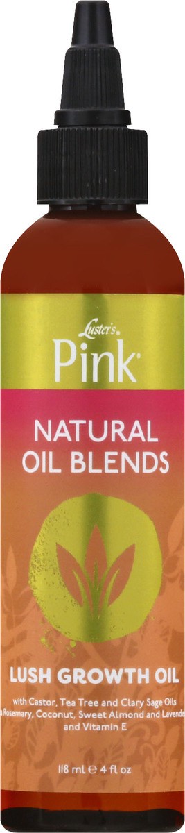 slide 7 of 11, Lusters Pink Natural Oil Blends Lush Growth Oil 118 ml, 118 ml