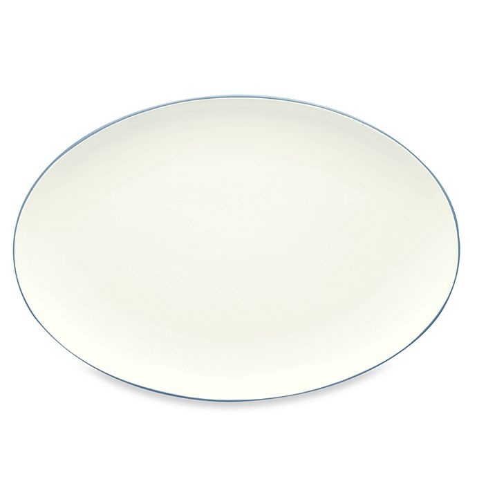 slide 1 of 1, Noritake Colorwave Oval Platter - Ice, 16 in