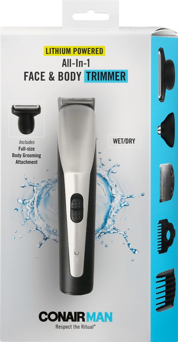slide 7 of 11, ConairMan All-in-1 Face & Body Trimmer 1 ea, 1 ct