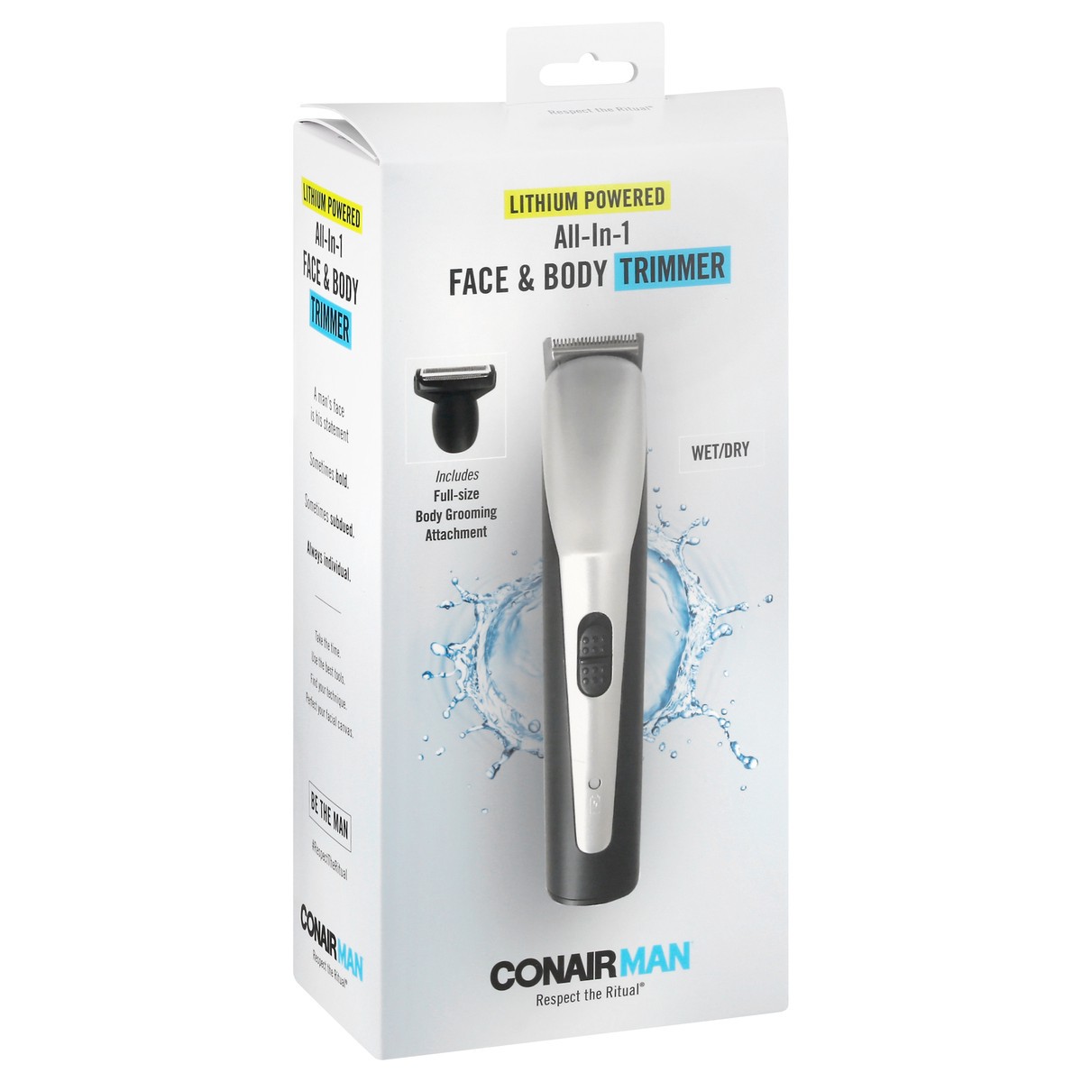slide 6 of 11, ConairMan All-in-1 Face & Body Trimmer 1 ea, 1 ct