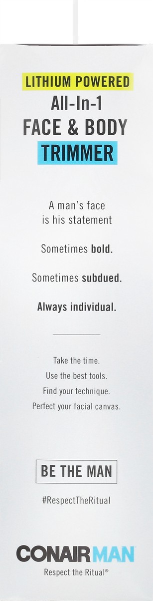 slide 10 of 11, ConairMan All-in-1 Face & Body Trimmer 1 ea, 1 ct