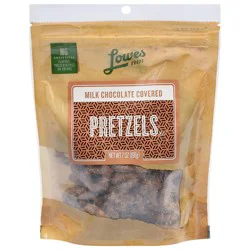 Lowes Foods Milk Chocolate Covered Pretzels