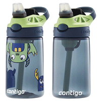 slide 15 of 21, Contigo Kids Water Bottle with Redesigned AUTOSPOUT Straw, Boys Monsters, 2 ct; 14 oz