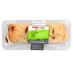 Three Meat & Cheese Stromboli