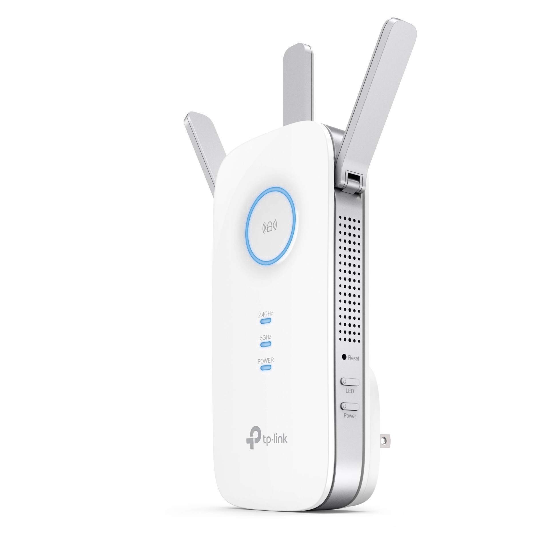 slide 31 of 36, TP-LINK AC1750 Wi-Fi Dual Band Plug In Range Extender - White (RE450), 1 ct
