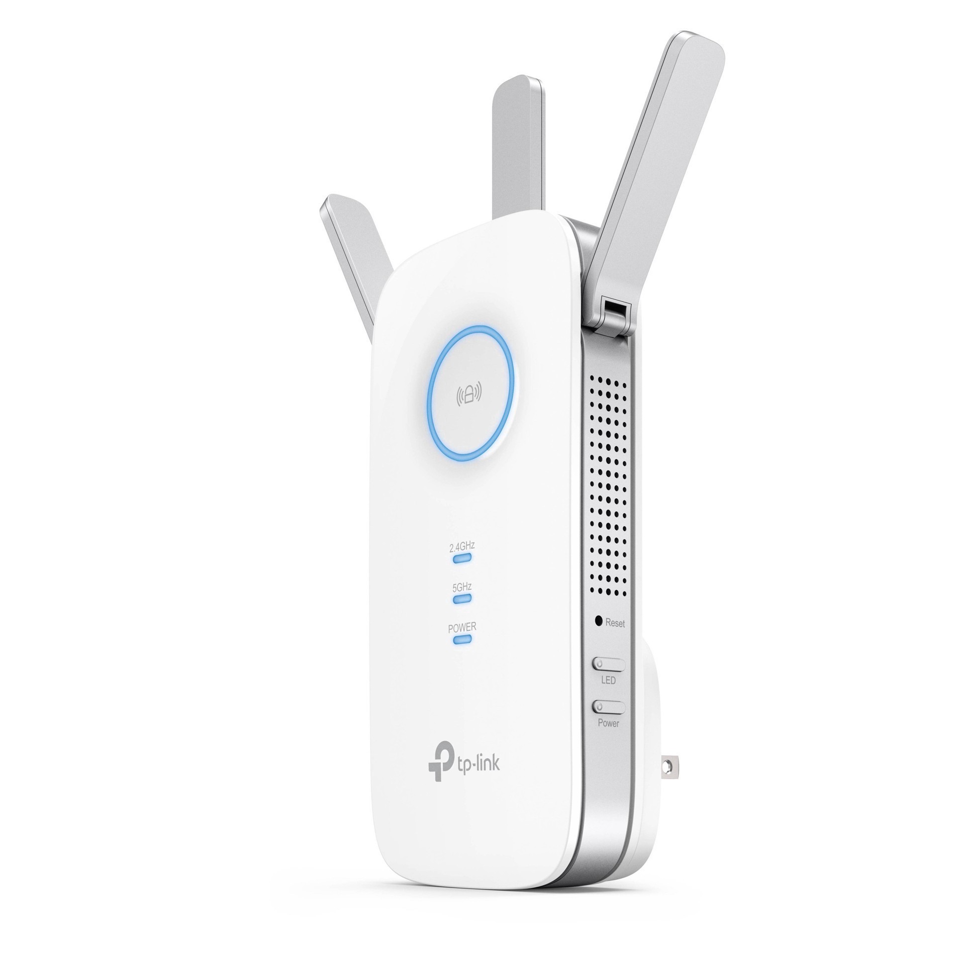slide 9 of 36, TP-LINK AC1750 Wi-Fi Dual Band Plug In Range Extender - White (RE450), 1 ct