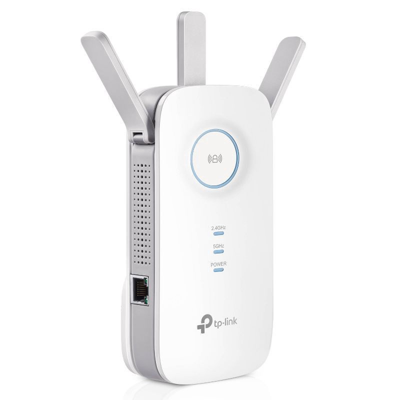 slide 1 of 36, TP-LINK AC1750 Wi-Fi Dual Band Plug In Range Extender - White (RE450), 1 ct