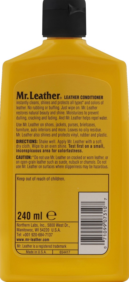 slide 2 of 3, Mr Leather Leather Conditioner 8 oz, 8 oz