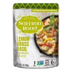 Saffron Road Lemongrass Basil Gluten-Free Simmer Sauce