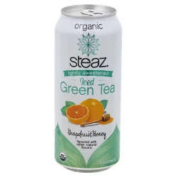 Steaz Iced Green Tea Grapefruit Honey - 16 fl oz